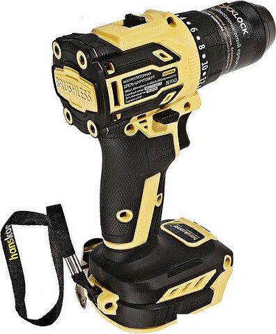 Дрель-шуруповерт Hanskonner HCD2065BL (без АКБ, кейс)