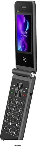 Кнопочный телефон BQ BQ-2411 Shell (черный)