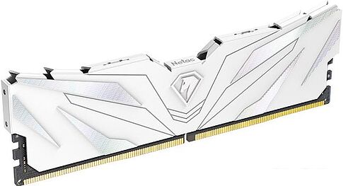 Оперативная память Netac Shadow II White 8ГБ DDR5 4800 МГц NTSWD5P48SP-08W
