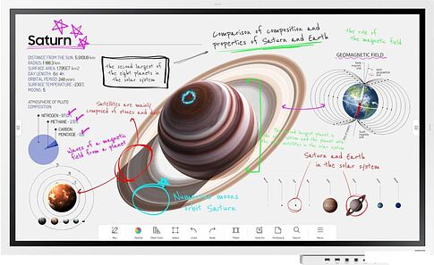 Интерактивная панель Samsung Flip Chart WM55B LH55WMBWBGCXCI