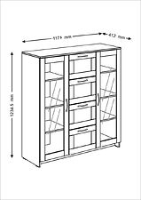 Тумба Mio Tesoro Сириус 2 двери со стеклом и 4 ящика 117x123 2.02.03.400.1 (белый) Тумба Mio Tesoro Сириус 2 двери со стеклом и 4 ящика 117x123 2.02.03.400.1 (белый)