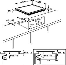 Варочная панель Electrolux EHF46547XK