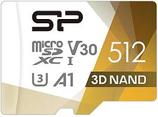 Карта памяти Silicon-Power Superior Pro microSDXC SP512GBSTXDU3V20AB 512GB (с адаптером) Карта памяти Silicon-Power Superior Pro microSDXC SP512GBSTXDU3V20AB 512GB (с адаптером)