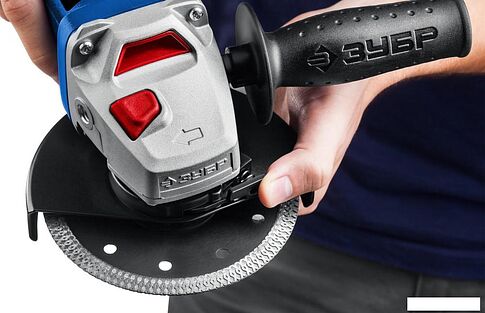 Угловая шлифмашина Зубр УШМ-П125-1500 ПСТ