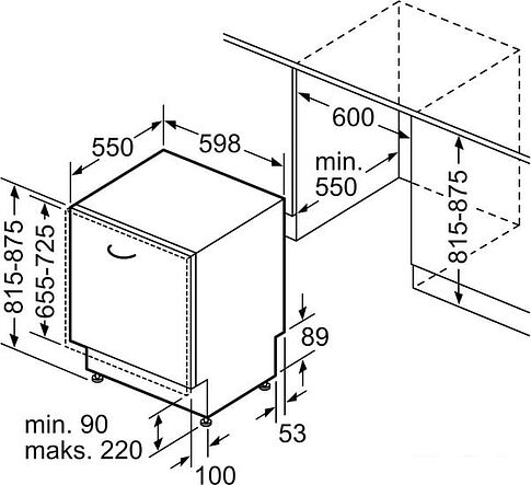 Посудомоечная машина Bosch SMV2IVX52E