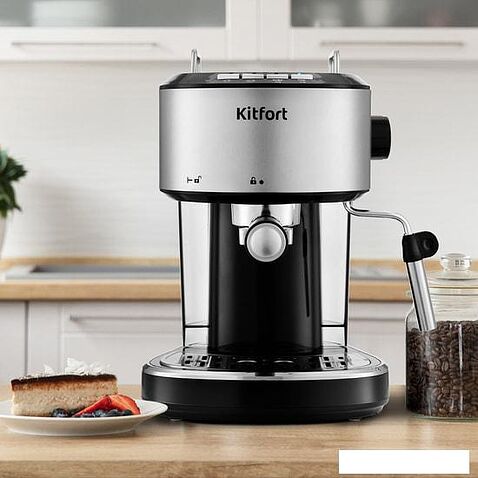 Рожковая помповая кофеварка Kitfort KT-754