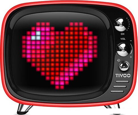 Беспроводная колонка Divoom Tivoo (красный)