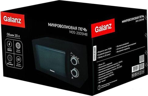 Микроволновая печь Galanz MOS-2005MB