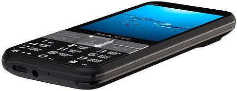 Кнопочный телефон Maxvi B33 (черный)