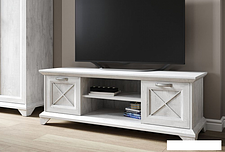 Тумба Империал Лорена 2д (бетон-паин белый)