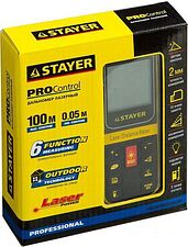 Лазерный дальномер Stayer Professional ProControl SDL-100 34959 Лазерный дальномер Stayer Professional ProControl SDL-100 34959