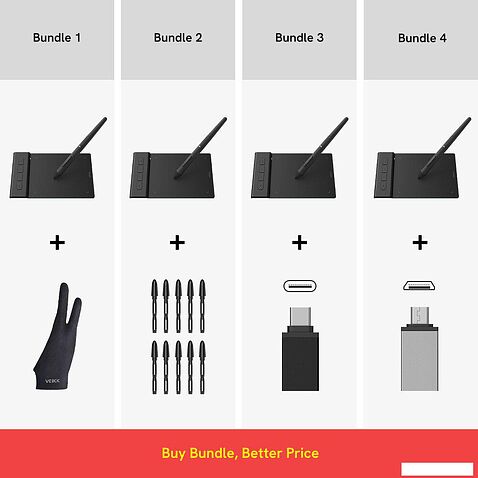 Графический планшет Veikk Creator Pop VK430