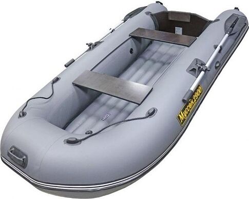 Моторно-гребная лодка Муссон 2900 НД (серый)