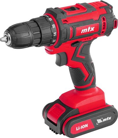 Дрель-шуруповерт MTX CDS-20 (с 2-мя АКБ, кейс)