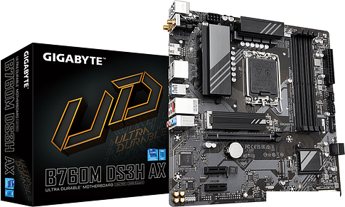 Материнская плата Gigabyte B760M DS3H AX (rev. 1.x)