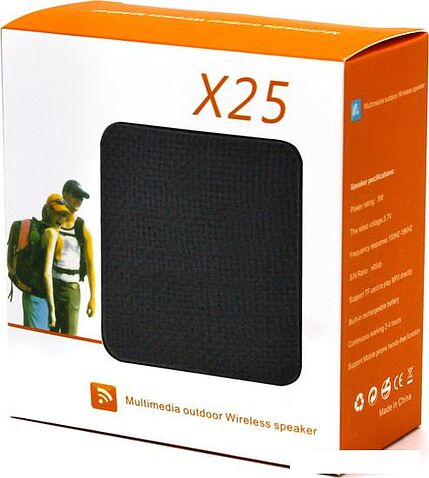 Беспроводная колонка Arka X25 Outdoor (черный)
