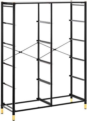 Комод Импэкс Нирита/Хайди 10 ящиков (черный)