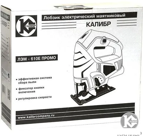 Электролобзик Калибр ЛЭМ-610Е Промо