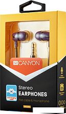 Наушники с микрофоном Canyon CNS-CEP4P