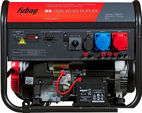 Бензиновый генератор Fubag BS 7500 XD ES DUPLEX