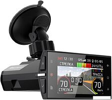 Видеорегистратор-радар детектор-GPS информатор (3в1) SilverStone F1 Hybrid S-BOT PRO Wi-Fi Doppler Edition