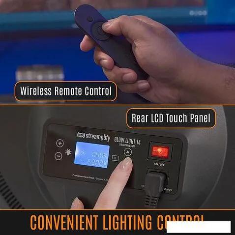 Лампа Streamplify Glow Light 14