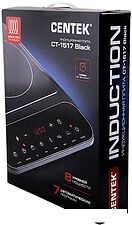 Настольная плита CENTEK CT-1517 (черный)