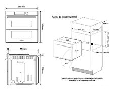 Электрический духовой шкаф Samsung NV7B41207AS