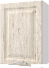 Шкаф навесной Горизонт Классик 50 навесной (рустик молочный)