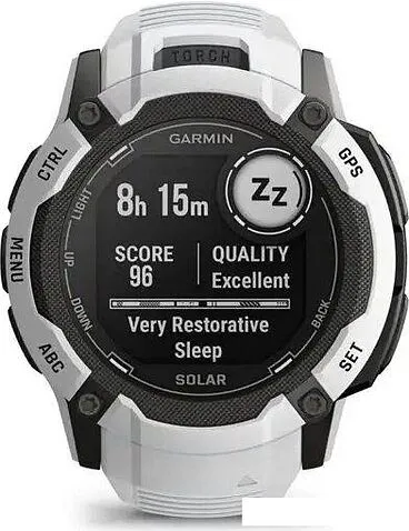 Умные часы Garmin Instinct 2x Solar (белый)