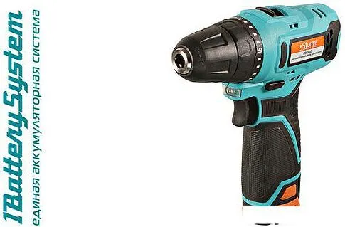 Дрель-шуруповерт Sturm CD1240C (с 2-мя АКБ, кейс)