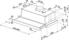 Кухонная вытяжка Smeg KSET61E2