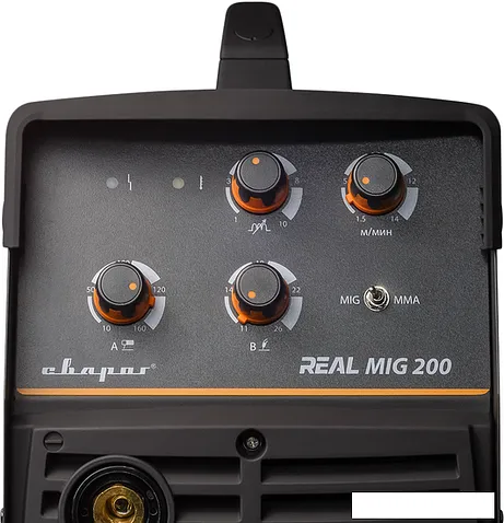 Сварочный инвертор Сварог Real MIG 200 N24002N (черный)
