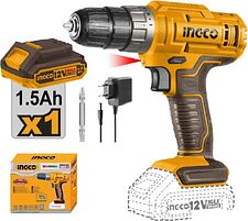 Дрель-шуруповерт Ingco CDLI1218 (с 1-им АКБ) Дрель-шуруповерт Ingco CDLI1218 (с 1-им АКБ)