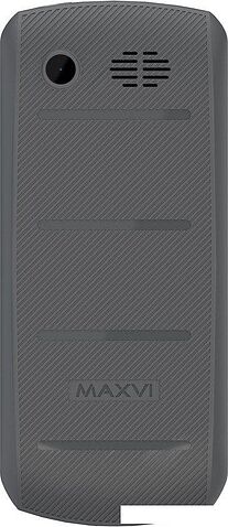 Телефон Maxvi P33 (серый)