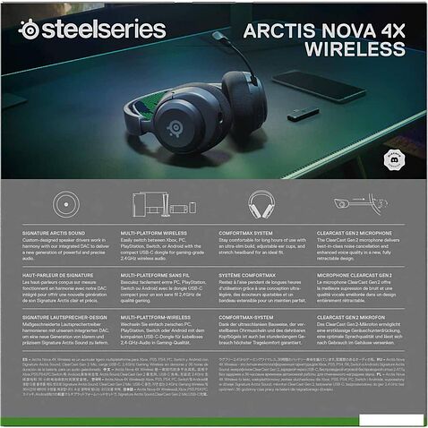 Наушники SteelSeries Arctis Nova 4X