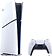 Игровая приставка Sony PlayStation 5 Slim Digital Edition CFI-21XX (2 ревизия, без дисковода, 2 геймпада, белый/черная полночь)