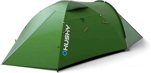 Треккинговая палатка Husky Baron 4 (зеленый)