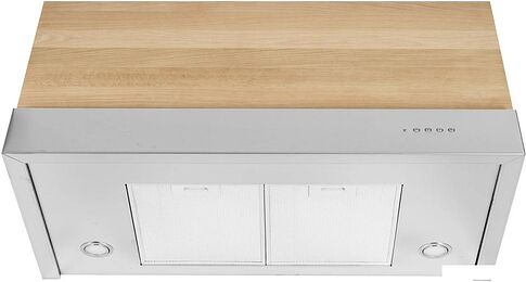 Кухонная вытяжка Elikor Фарм 90H-650-E3D (нержавеющая сталь/дуб неокрашенный)