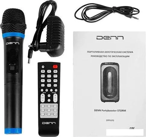 Колонка для вечеринок DENN Storm DPS125