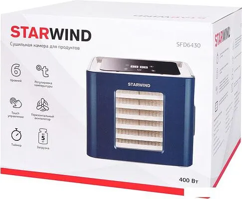 Сушилка для овощей и фруктов StarWind SFD6430