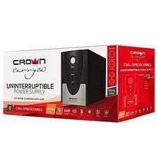 Источник бесперебойного питания CrownMicro CMU-SP800 COMBO