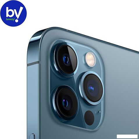Смартфон Apple iPhone 12 Pro Max 256GB Воcстановленный by Breezy, грейд A (тихоокеанский синий)