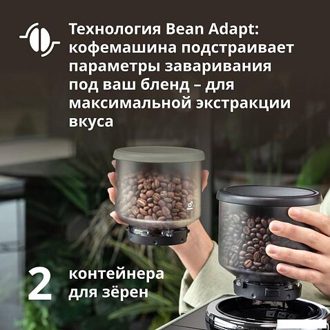 Кофемашина DeLonghi Rivelia EXAM441.55.GR