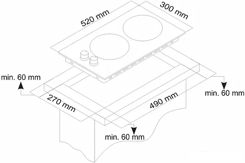 Варочная панель Simfer H30V20M416