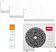 Кондиционер TCL Free Match Inverter FMA-2713HD/DVO 09+09+09