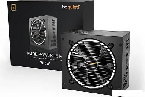 Блок питания be quiet! Pure Power 12 M 750W BN343