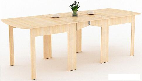 Стол-книга Bon Mebel Тайга макси (дуб молочный)