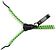 Наушники CBR Human Friends Zipper Green