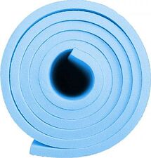 Спальный мешок Sundays ZC-SB001 (красный, с туристическим ковриком 0.8 см синий)